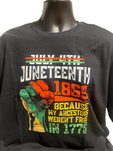 July 4th/Juneteenth 1865 Design (Fist)