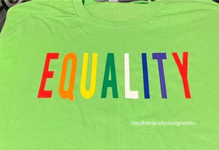 Pride Equality Shirt