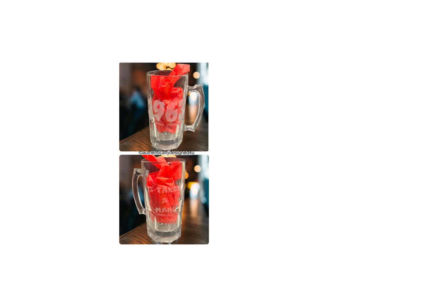 Customized Etched Shot Glasses